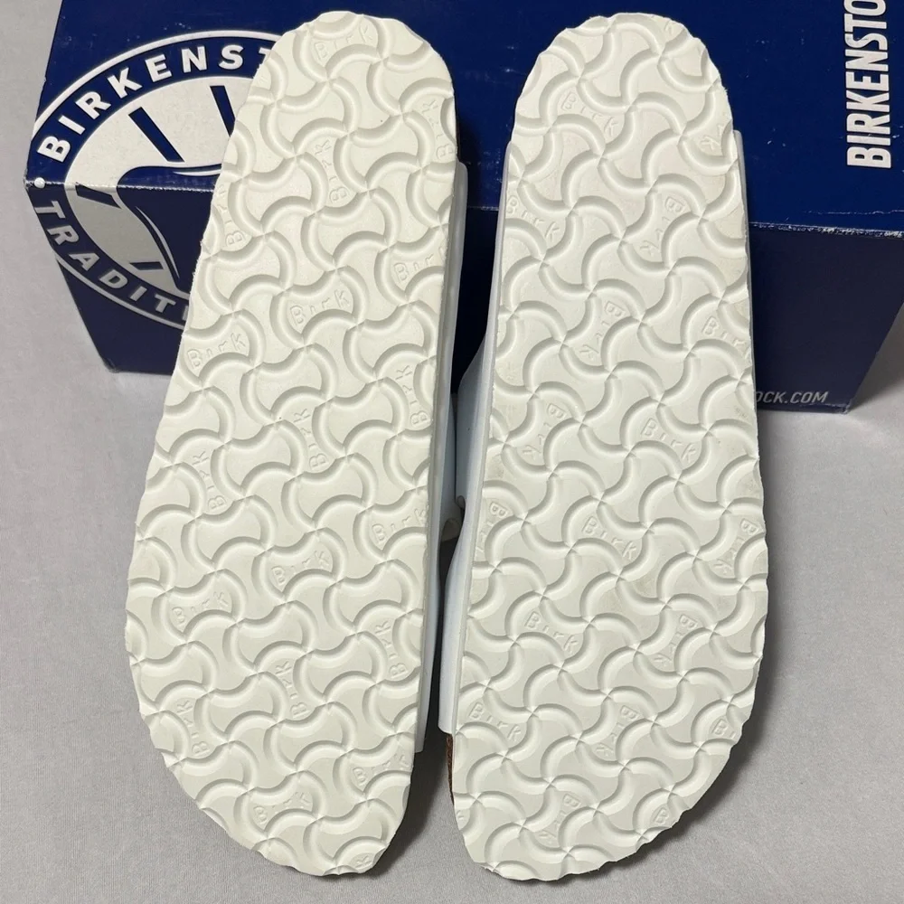 Birkenstock Arizona BS White Sandals Size 41 - Picture 2 of 6